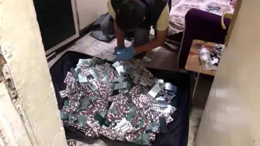 Adana'da 10 Bin Uyuşturucu Hap Ele Geçirildi