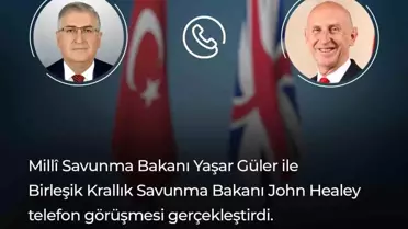 Güler ve Healey'den Savunma İşbirliği Görüşmesi