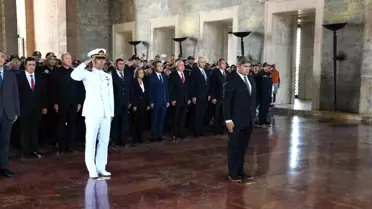 İtfaiye Teşkilatı 311. Yılını Anıtkabir'de Kutladı