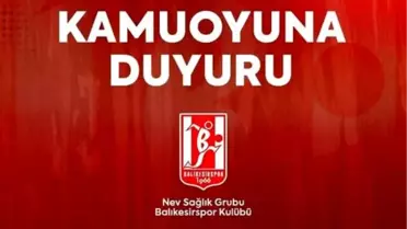 Balıkesirspor'da Olağanüstü Genel Kurul Tarihi Belirlendi