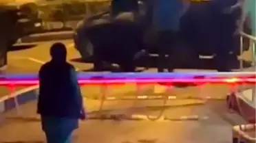 Başakşehir'de Alkollü Şahıs Polisi İkna Edemedi