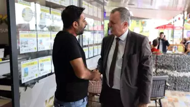 Yunusemre Belediye Başkanı Semih Balaban Esnaf Ziyaretlerine Devam Ediyor