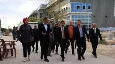 Cemil Yaman ve Hasan Kılca Karatay'daki Yatırımları İnceledi