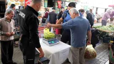 Bozdoğan Belediyesi'nden Şeffaf Alışveriş İçin Tartı Kontrol Noktası