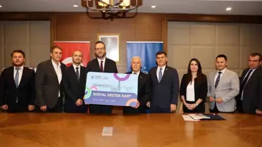 Bursa'da Sosyal Destek Kartı Uygulaması Başlatıldı