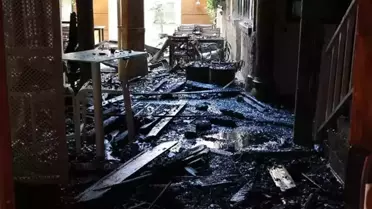 Butik oteldeki yangında ölen 2 kişi, katları bağlayan ahşap merdiven yanınca dışarı çıkamamış