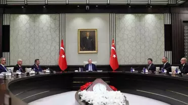 Cumhurbaşkanı Recep Tayyip Erdoğan başkanlığındaki Milli Güvenlik Kurulu (MGK), Cumhurbaşkanlığı Külliyesi'nde toplandı.