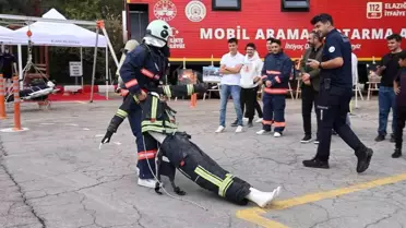 Elazığ'da İtfaiye Haftası Etkinlikleri: Öğrenciler İtfaiye Parkurunda Eğitim Aldı