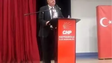 Hayrabolu Belediye Başkanı Tuncer Başoğlu CHP'den İstifa Etti