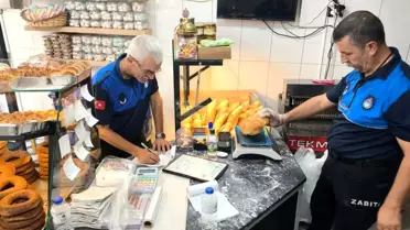 İnegöl Zabıta Ekipleri Ekmek Fırınlarını Denetledi