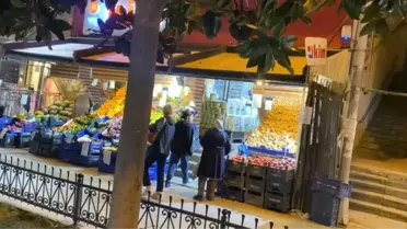 Küçükçekmece'de markete köpeğiyle giren kadına yumruklu saldırı