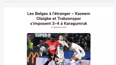 Olaigbe Belçika Basınında Gündem