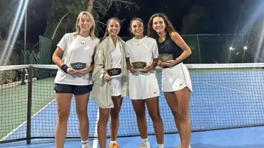 Salihli'de Kadınlar Tenis Turnuvası