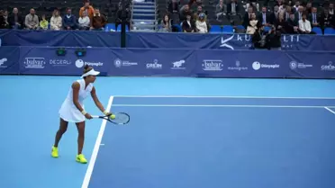 Samsun'da uluslarası tenis heyecanı: 26 ülkeden 55 kadın sporcu korta çıkıyor