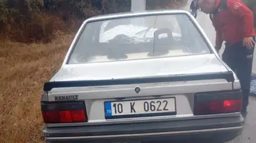 Susurluk'ta Trafik Kazası: 1 Yaralı