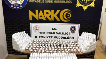 Tekirdağ'da Uyuşturucu Operasyonu: 7 Tutuklama