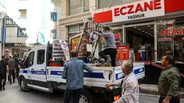 Van'da Kaldırım İşgallerine Karşı Denetim