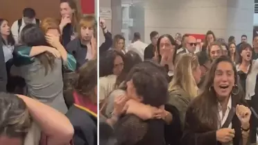 Ayşe Barım'ın yakınları 8 ay sonra gelen özgürlüğe böyle sevindi