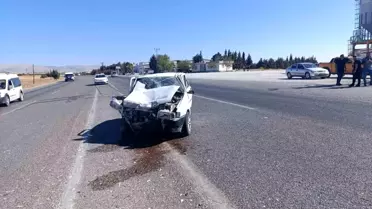 Kahta'da Trafik Kazası: 4 Yaralı