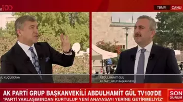AK Parti Milletvekili Abdulhamit Gül tv100'de: 'Terörsüz Türkiye' süreci siyaset üstü durumda!