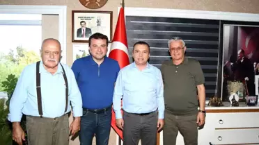 Gazeteciler Federasyonu Toplantısı Öncesi Kemer'de Ziyaret