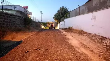 Aktoprak ve Nesimi'de yol çalışmaları tamamlandı