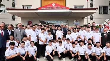 Amasya'da 85 Kişilik Erkek Yatılı Kur'an Kursu Açıldı