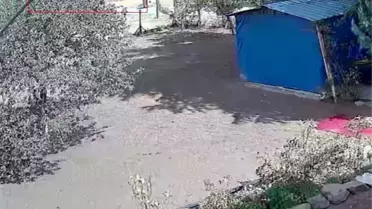 Ankara'da Boş Binada Göçük: Güvenlik Kamerasında