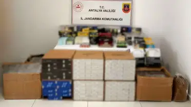 Kaş'ta Kaçak Tütün Operasyonu