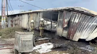 Arnavutköy'deki Trafoda Kısa Devre Yangına Neden Oldu
