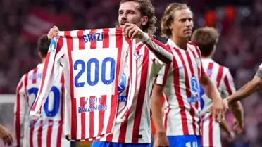 Atletico Madrid, Real Madrid'den sonra Frankfurt'u da beşledi
