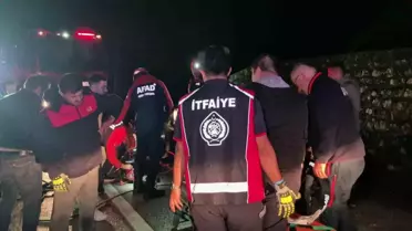 Bartın'da Sağanakla Kaza: 4 Yaralı