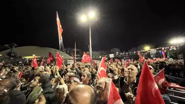 Özgür Özel, Küçükçekmece'de Miting Düzenledi