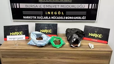 Bursa'da Uyuşturucu Operasyonu: 450 Gram Bonzai Ele Geçirildi