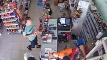Hatay'da Markette Hırsızlık Olayı