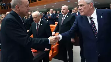 Cumhurbaşkanı Erdoğan'dan Meclis'te sürpriz görüşme! İşte o tarihi fotoğraf