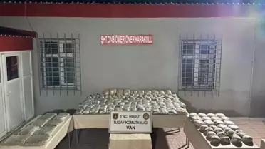 Van Hudut Hattında Uyuşturucu Ele Geçirildi