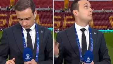 Neye uğradığını şaşırdı! Sakin sakin yayına hazırlanan TRT muhabirinin zor anları 