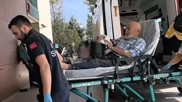İnegöl'de Spiralle Kaza: Yaşlı Adam Yaralandı