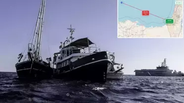 Gazze filosu riskli bölgeye girdi! İsrail'den 'Gemileri batıracağız' tehdidi