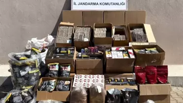 Eşme'de Kaçak Tütün Operasyonu