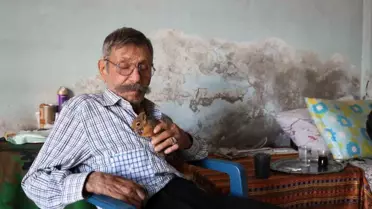 Sincap, engelli adamın yalnızlık arkadaşı oldu