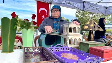 Yaşlılar Günü'nde El Emeği Sergisi