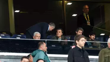 Bakan Bak ve Montella, Fenerbahçe-Nice Maçını İzledi