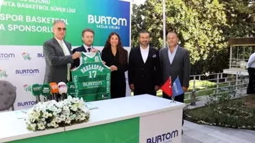 BURTOM, Bursaspor Basketbol'un Sponsoru Oldu