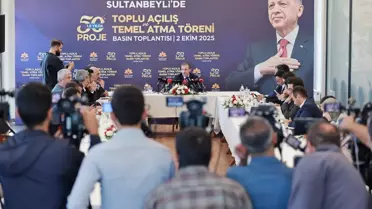 Cumhurbaşkanı Erdoğan, Sultanbeyli'de 50 Projenin Toplu Açılışını Gerçekleştirecek