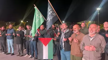 Erzincan'da Filistin İçin Dua Ettiler