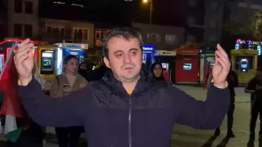 Bartın'da İsrail'e Protesto