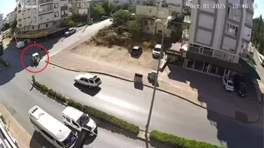 Manavgat'ta Trafik Kazası: 2 Yaralı