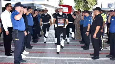 Kalp Krizine Yenik Düşen Polis Memuru Uğurlandı